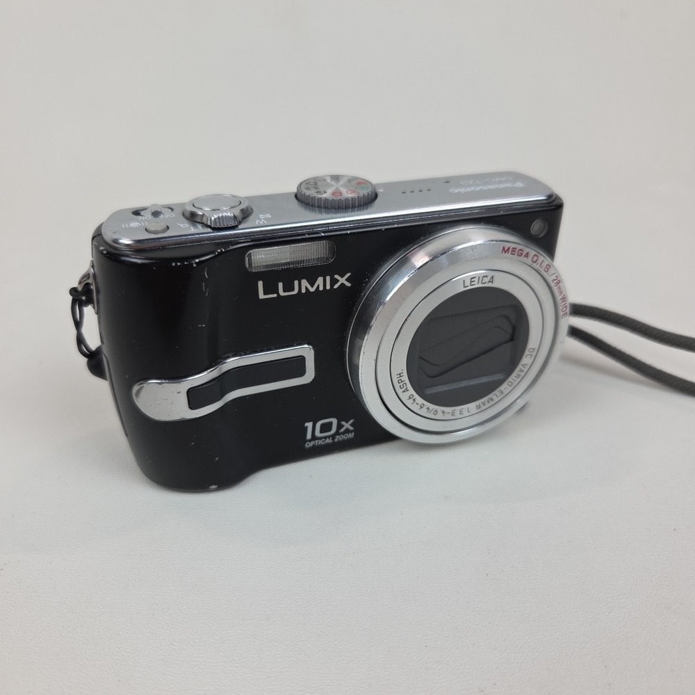 Panasonic LUMIX DMC-TZ3 Digital Camera Black *UNTESTED*